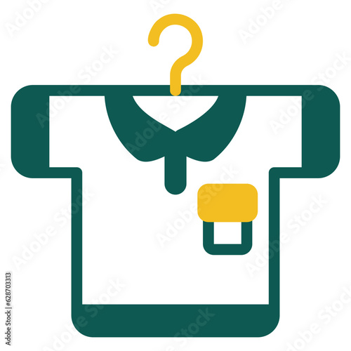  Clothes, duotone icon