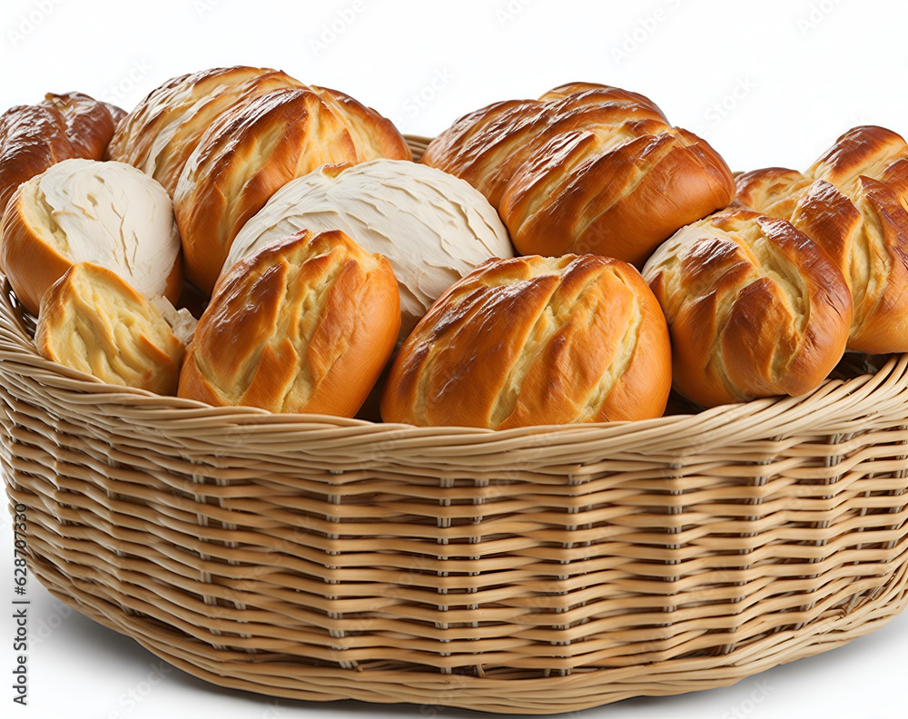 Delicious French bread close-up, perfect for representing the authenticity of local cuisine. Generated by AI Delicious French bread close-up, perfect for representing the authenticity of local cuisine. Generated by AI