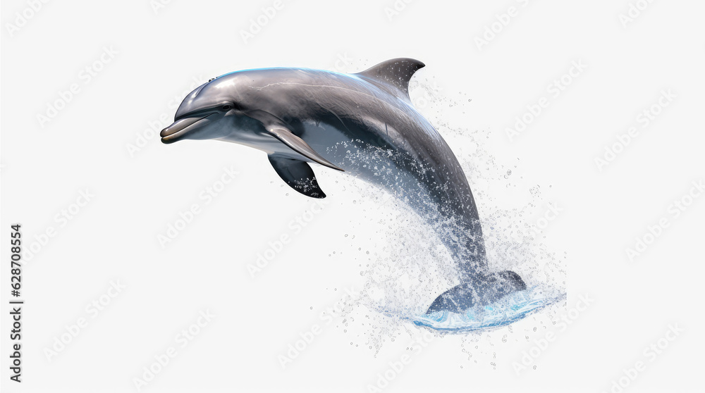 Dolphin jumping out of water, dolphin isolated on white background, dolphin jumping isolated on white. Dolphin jumping out of water, dolphin isolated on white background, dolphin jumping isolated on white.