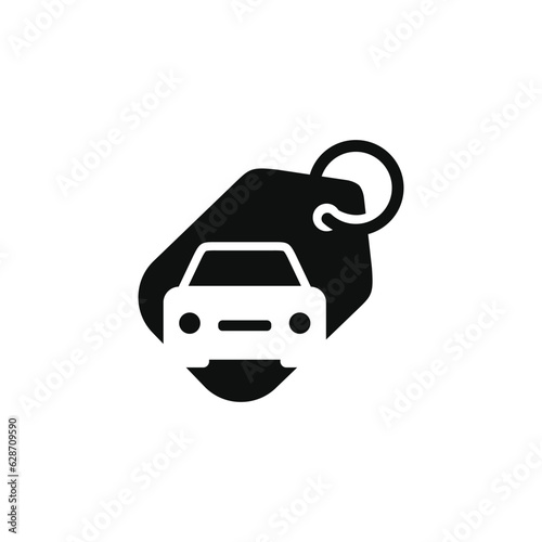 Car deal icon isolated on with background