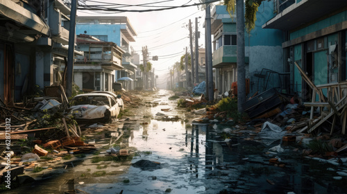 The city that was submerged by the tsunami