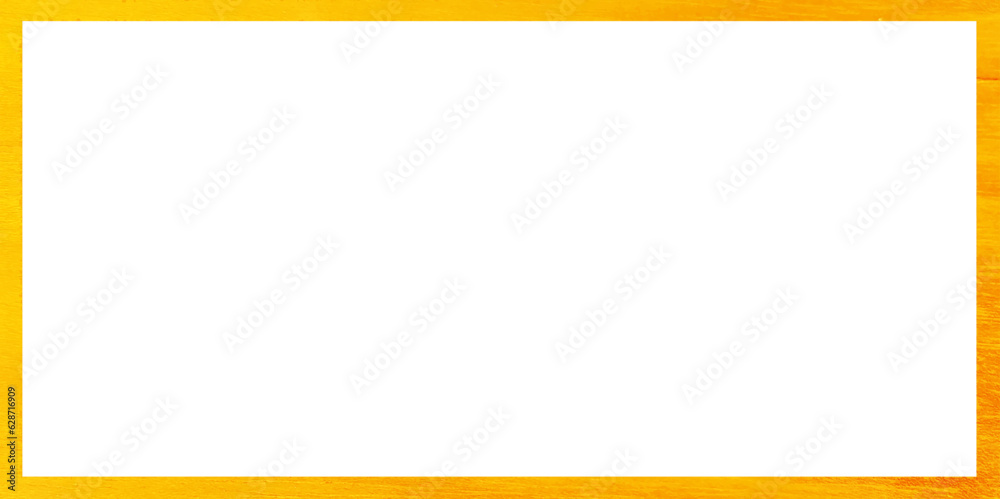 Empty picture frame isolated on white, landscape format, in light oak wood Empty picture frame isolated on white, landscape format, in light oak wood