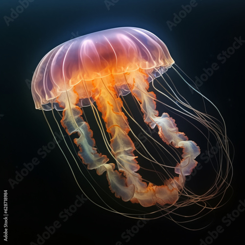 jelly fish in the aquarium © 3y3broda