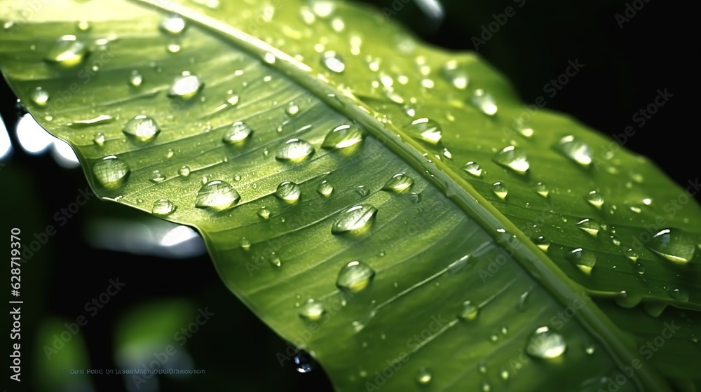 dew on leaf
