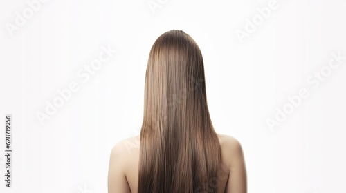 woman with long hair