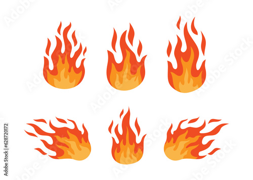 fire logo icon 