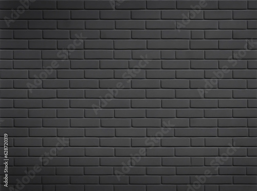 ilustración en horizontal de un muro de ladrillos de color gris oscuro