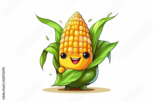 creepy funny monster corn