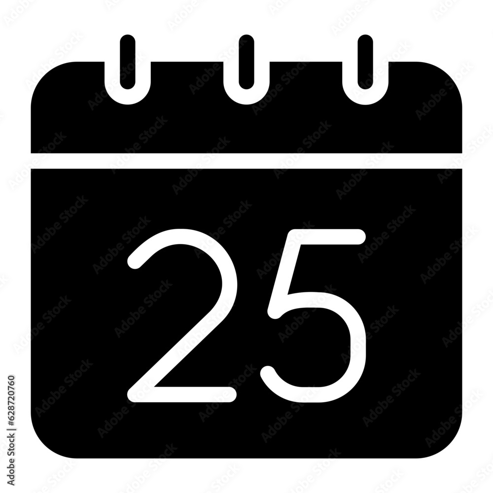 calendar glyph icon calendar glyph icon