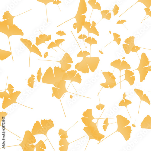 紅葉　イチョウ　葉　背景