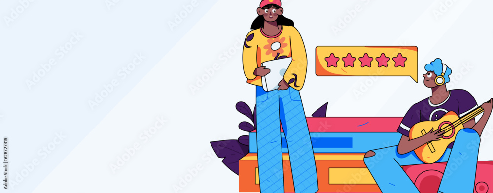 Education learning people flat vector concept hand drawn illustration
Education learning people flat vector concept hand drawn illustration