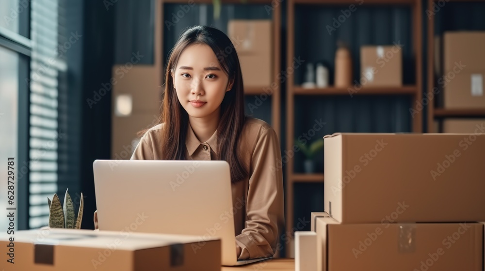 businesswoman working on laptop businesswoman working on laptop