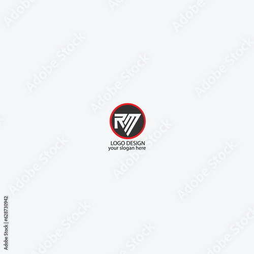 Free Download logo  emblem letter RM stock photos and vector  - GFXLoad