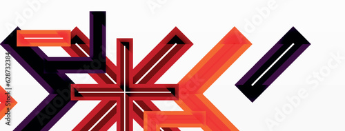 Cross line background minimal geometric template. Design for wallpaper, banner, background, landing page, wall art, invitation, prints, posters