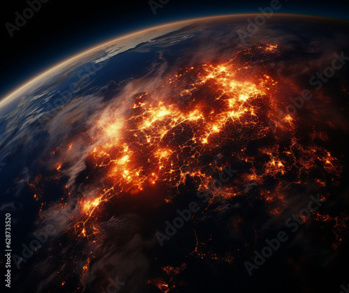 Orbital Witness: Earth's Dire Environmental Crisis, generative ai