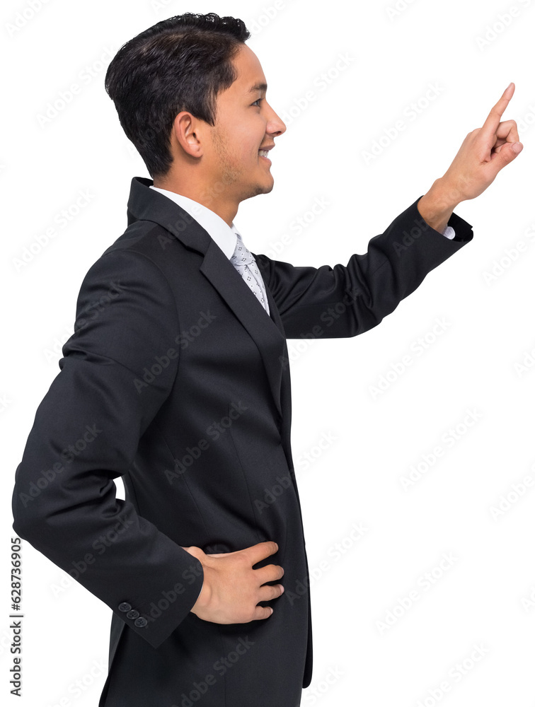 Digital png photo of biracial man on transparent background Digital png photo of biracial man on transparent background