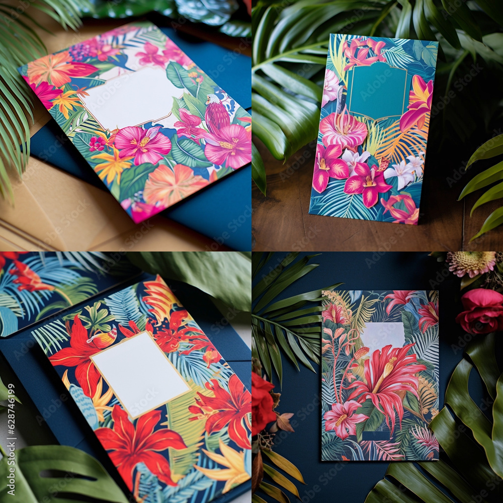 Set of creative universal cards. Hand Drawn textures. Wedding, anniversary, birthday, Valentin's day, party invitations. Vector. generative ai. Set of creative universal cards. Hand Drawn textures. Wedding, anniversary, birthday, Valentin's day, party invitations. Vector. generative ai.