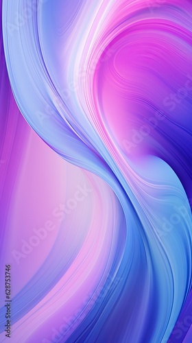 Purple and blue wallpaper with a colorful, Generative ai