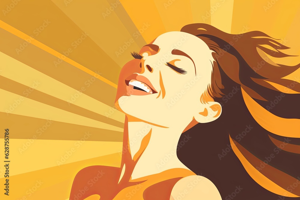 Bold Sleek Graphical Minimalist Female Profile Design Bold Sleek Graphical Minimalist Female Profile Design