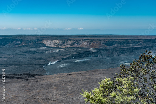 July 2023. Halemaumau Crater, Kīlauea Crater, Hawaii Volcanoes National Park photo