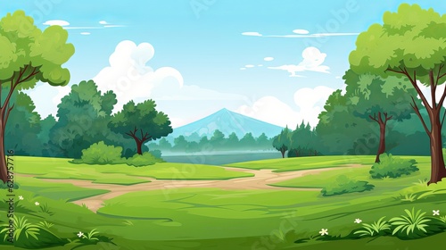 Vector Style Forest, generative ai