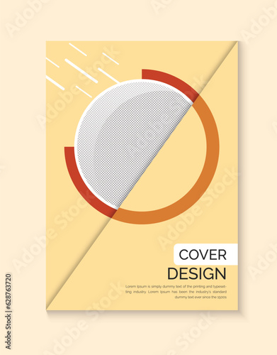 Corporate Book Cover Template Design