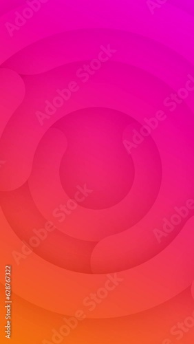 vertical gradient circle rotation background