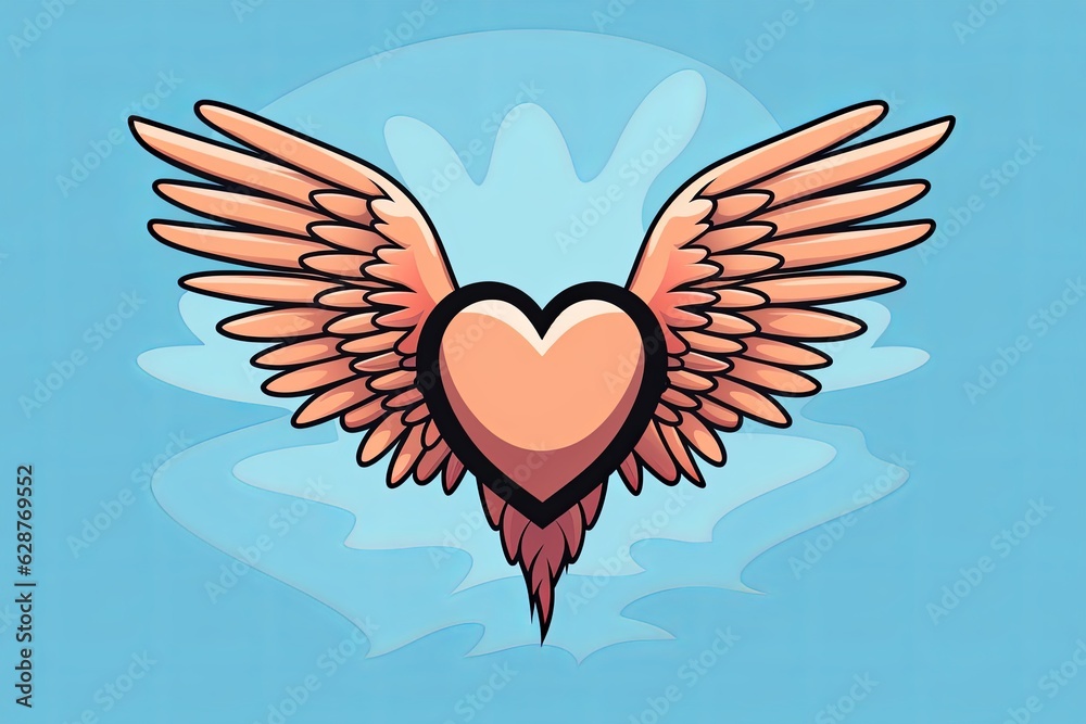 Diverse and Unique Minimalistic Sleek and Defined Heart Design Graphic Diverse and Unique Minimalistic Sleek and Defined Heart Design Graphic
