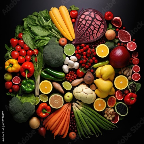 Healthy foods  AI generated Image