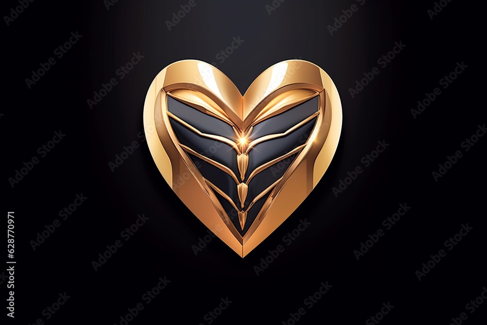 Diverse and Unique Minimalistic Sleek and Defined Heart Design Graphic Diverse and Unique Minimalistic Sleek and Defined Heart Design Graphic