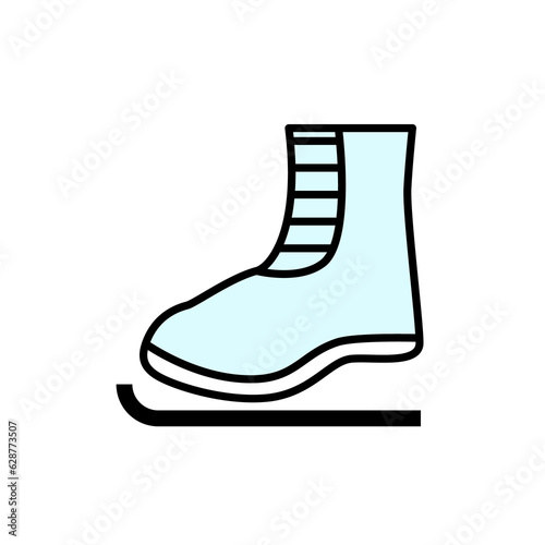 ice skating shoes icon