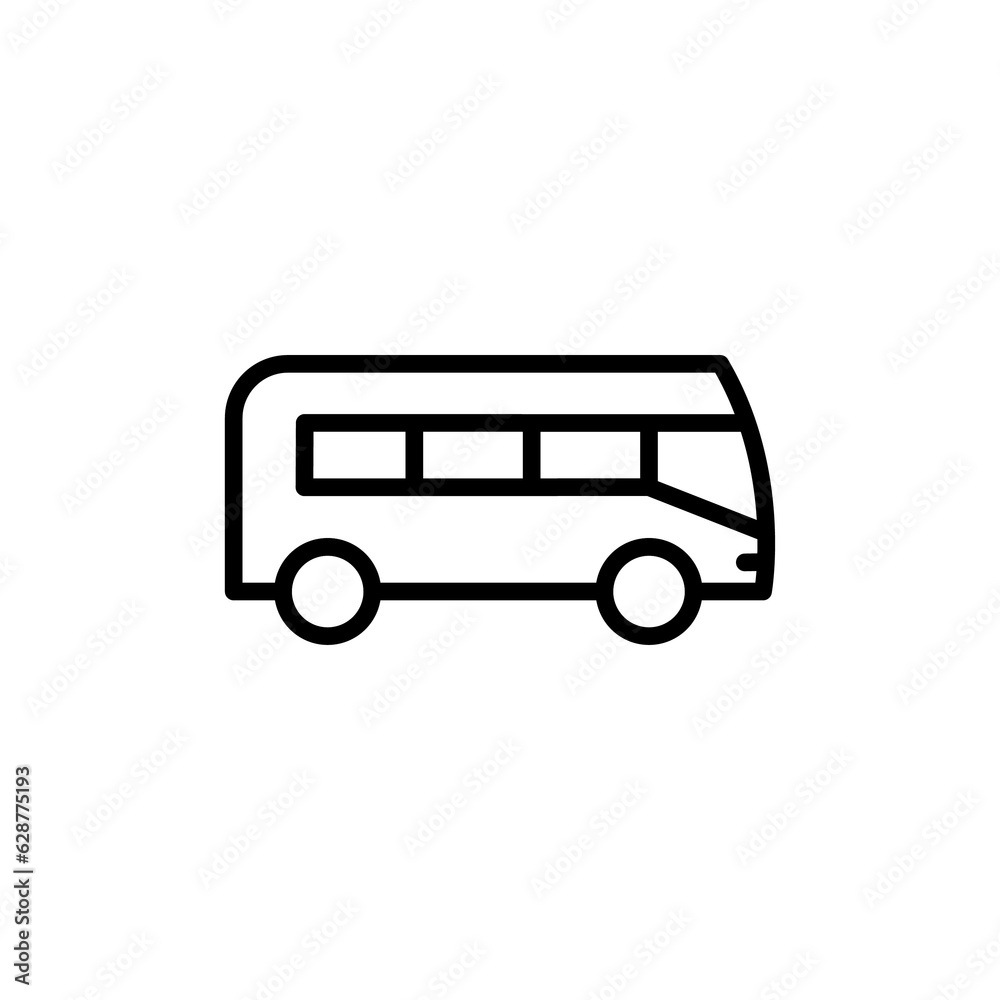 simple bus icon