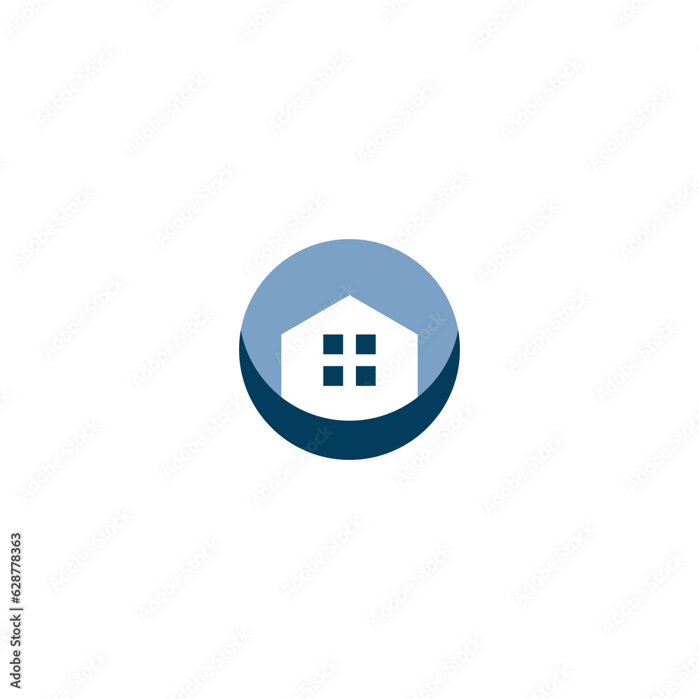 Home Building Logo Design. Real Estate Icon Home Building Logo Design. Real Estate Icon