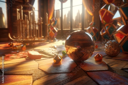 Enchanting Magic Realism 3D Render Background