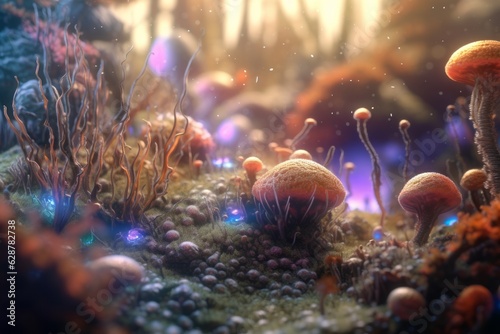 Enchanting Magic Realism 3D Render Background © AberrantRealities