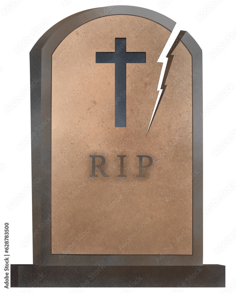 Obraz premium halloween graves isolate