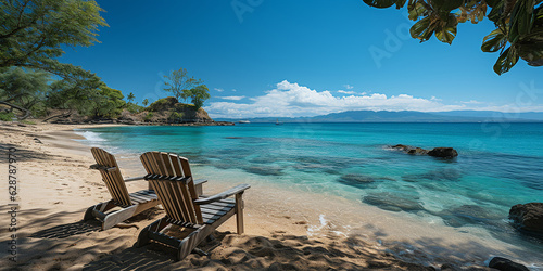 chair on the beach