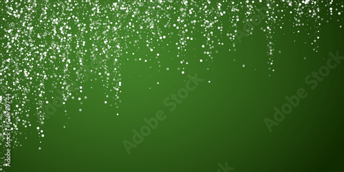 Falling snowflakes christmas background. Subtle