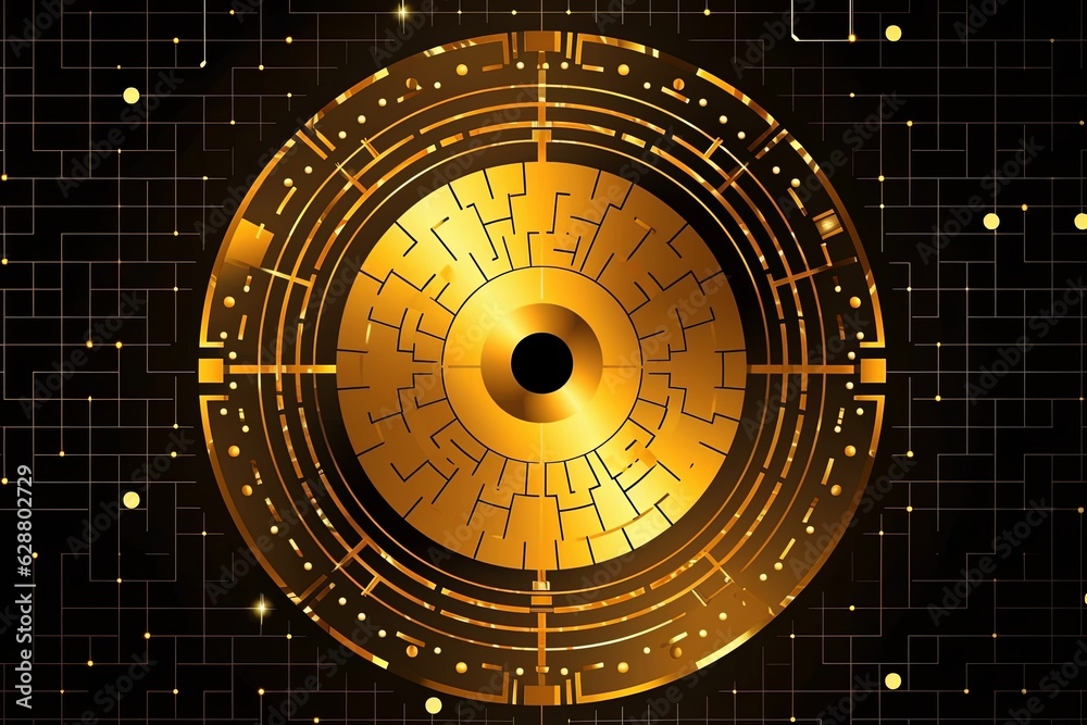 Modern Tech Encrypted Data Theme Background Modern Tech Encrypted Data Theme Background