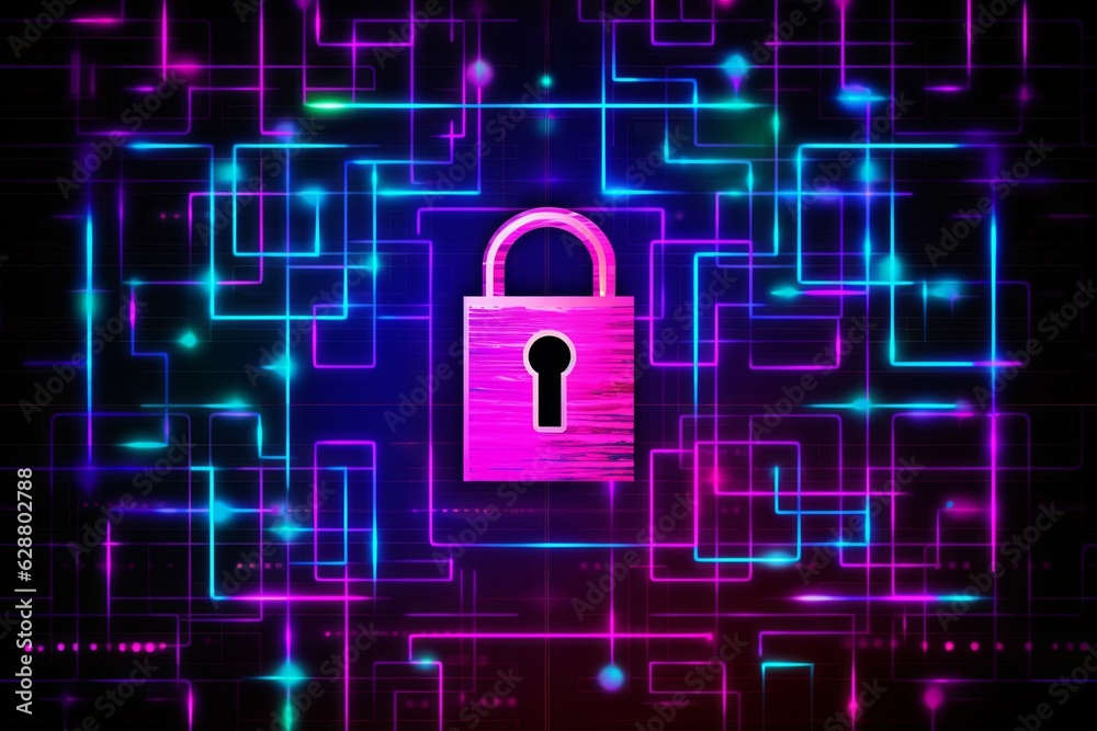 Modern Tech Encrypted Data Theme Background Modern Tech Encrypted Data Theme Background