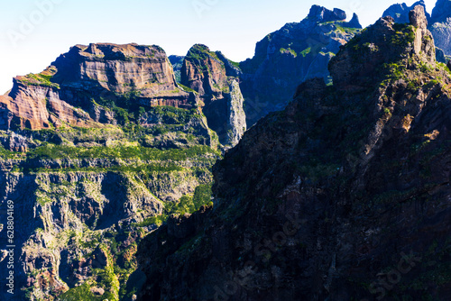 view of the mountains