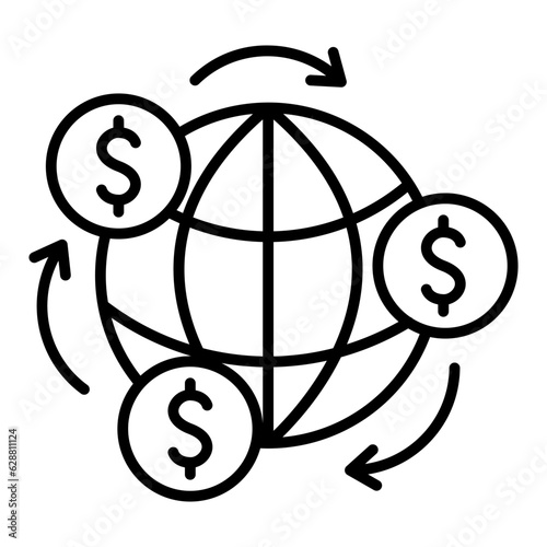 Online banking icon