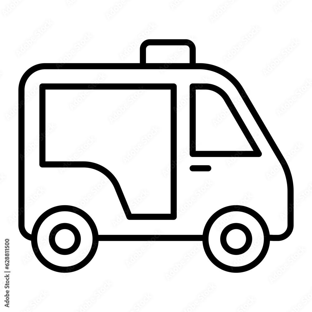 Motor tricycle icon Motor tricycle icon