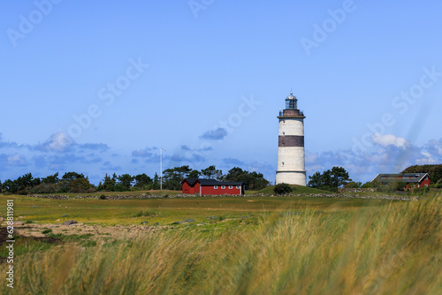 lighthouse on the coast of the country