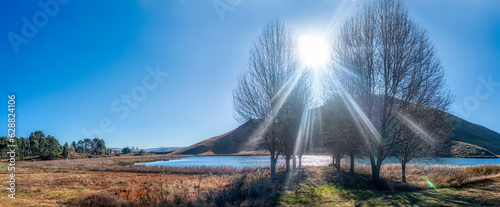 South Africa, panoramic landscape in Mpumalanga region
