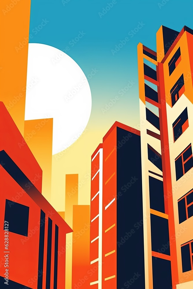 Simple Urban Architecture Minimalist Background Design Simple Urban Architecture Minimalist Background Design
