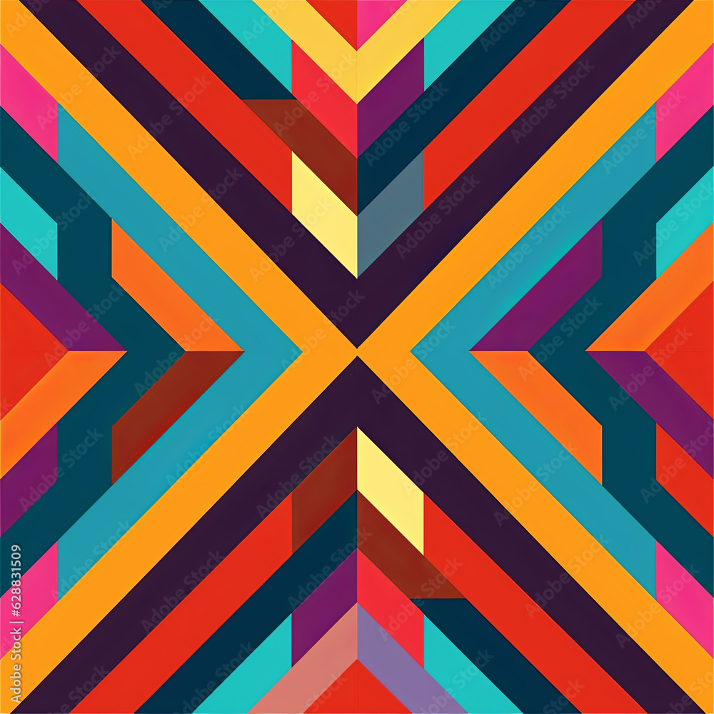 Sleek Seamless Pattern Op Art Background Design Sleek Seamless Pattern Op Art Background Design