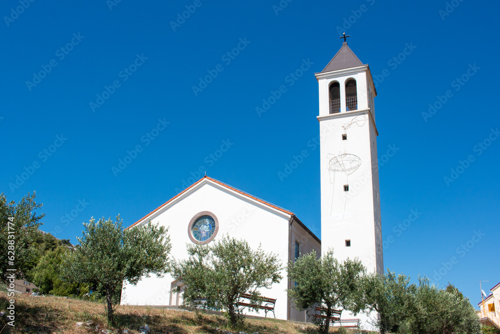 St. Anne's Church in Žaborić in the state of Šibenik-Knin Croatia