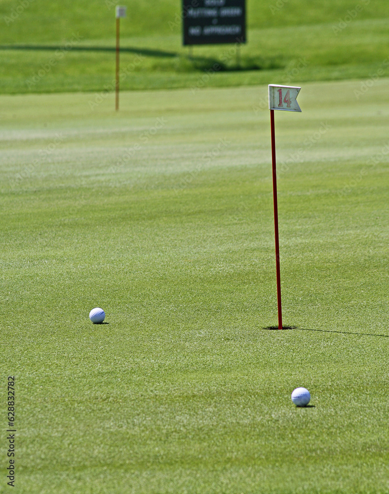 Obraz premium Golf Hole