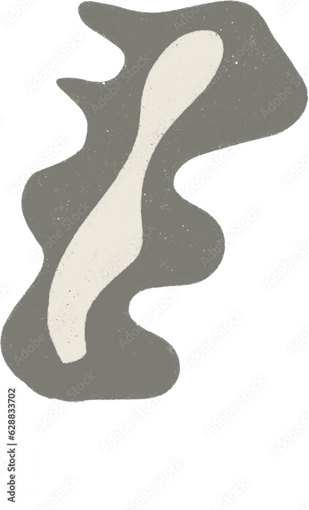 Hand drawn Abstract Plant Illustration